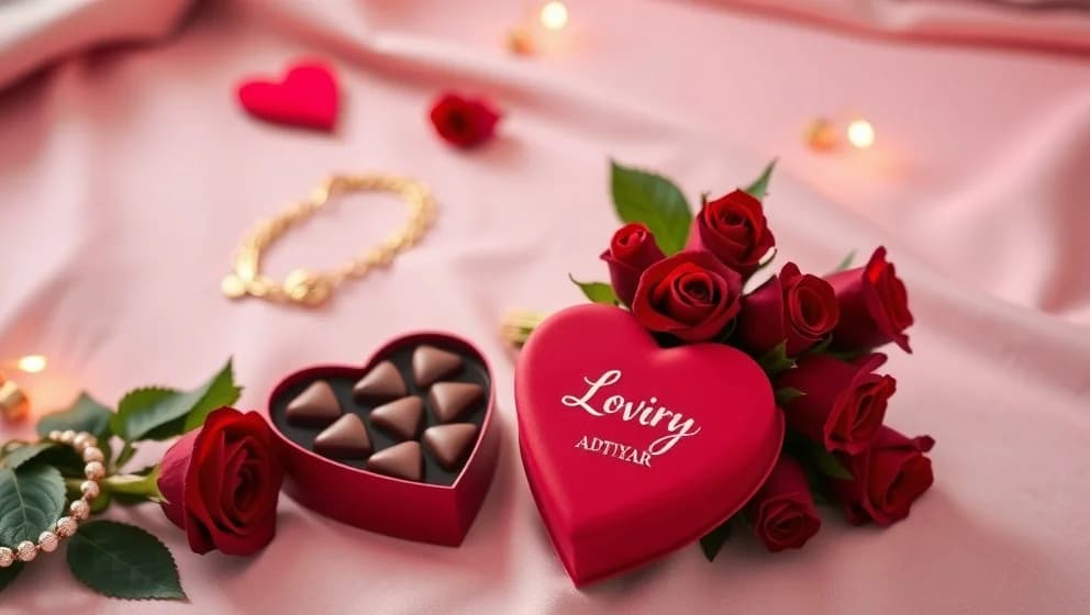 Bästa présenten till flickvän på alla hjärtans dag