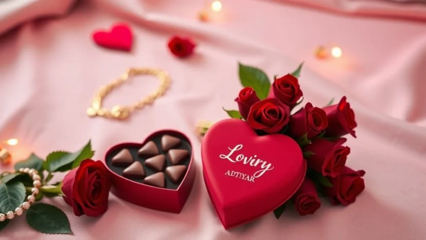 Bästa présenten till flickvän på alla hjärtans dag
